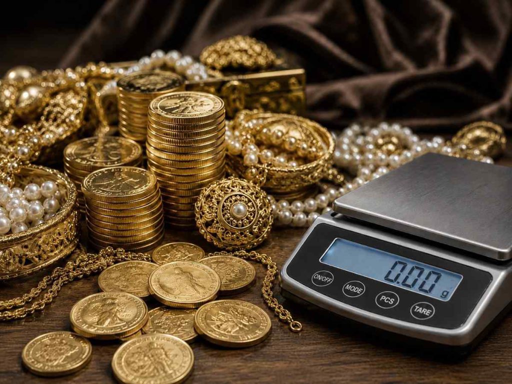 واحدهای اندازه گیری وزن طلا